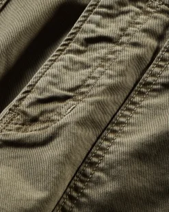 Arya Straight-Leg Pant in Army