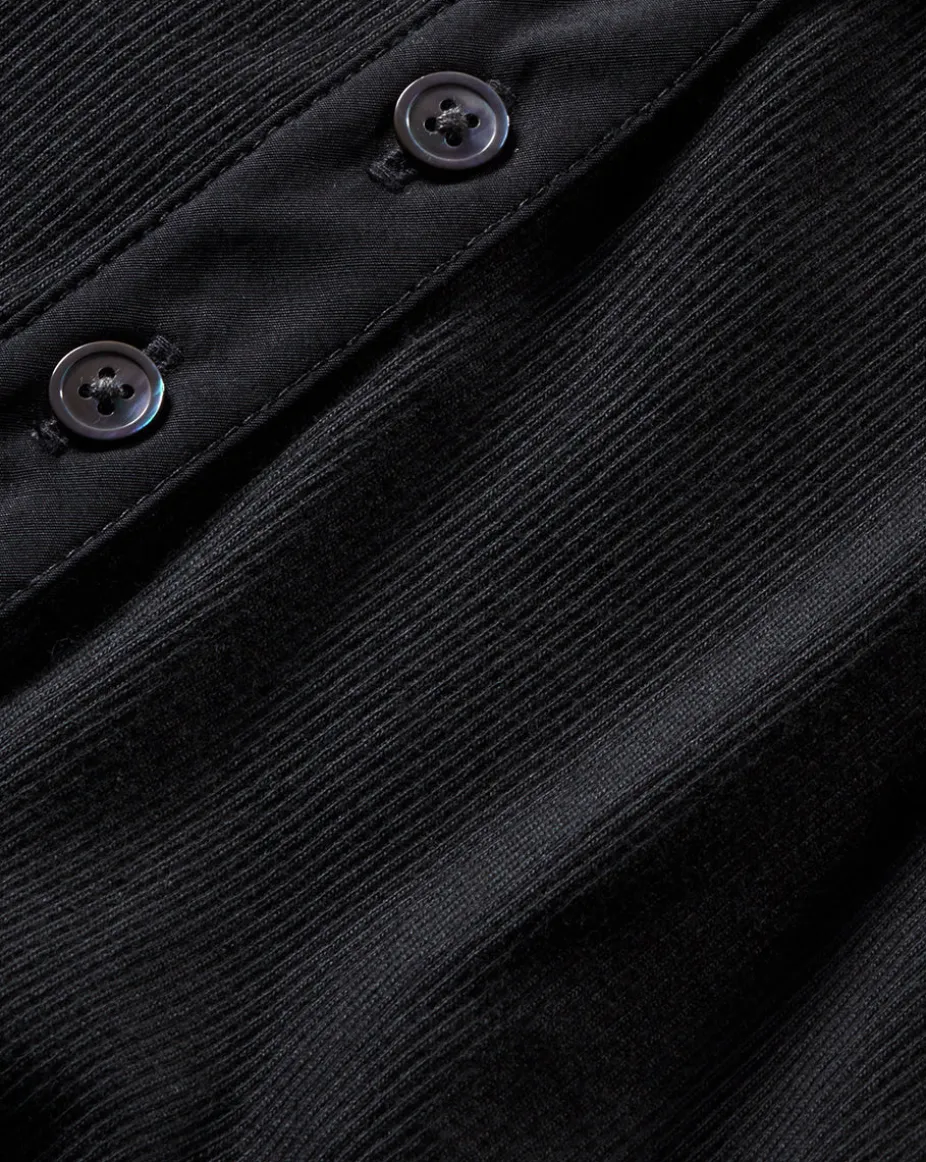 Bailey Polo Dress in Black