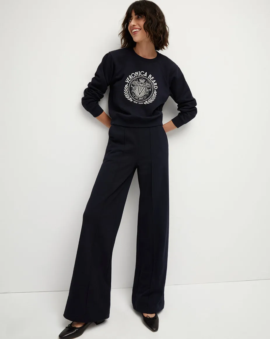 Beaumont Logo Sweatshirt in Navy