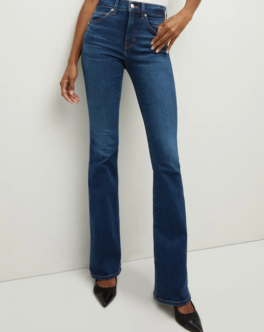 Beverly High Rise Skinny Flared Jeans