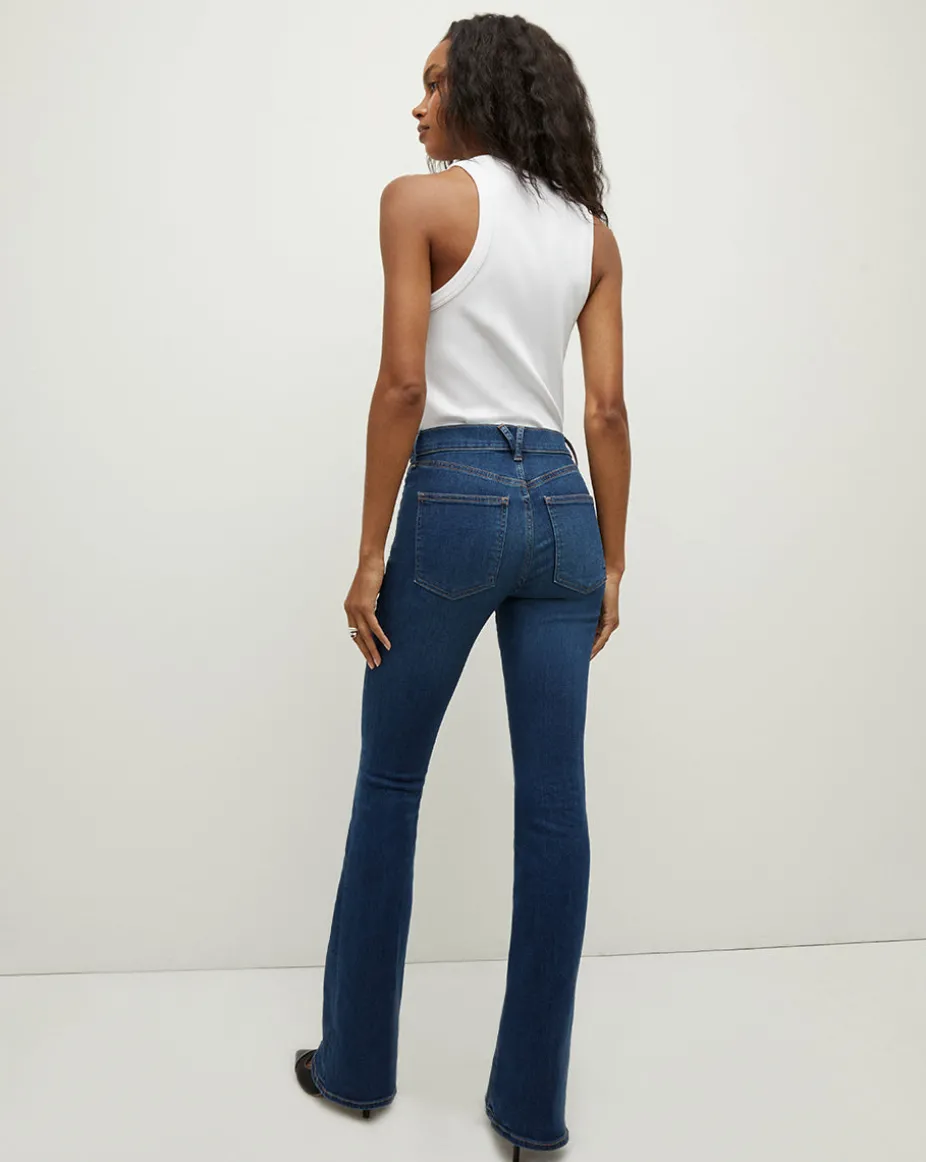 Beverly High Rise Skinny Flared Jeans