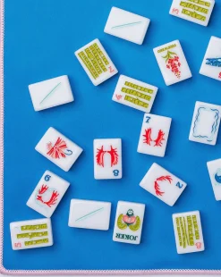 Big Sky Mahjong Tiles | The Mountain Line in Multi