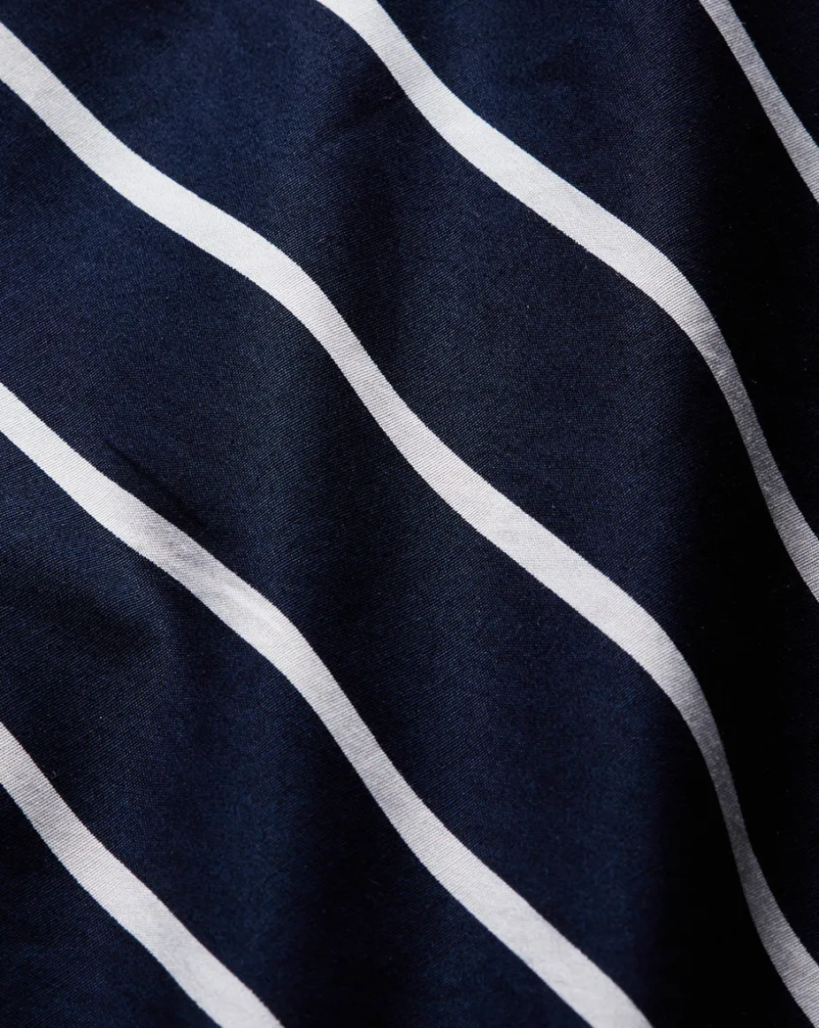 Blige Striped Dress in Navy/White