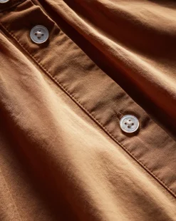 Calisto Cotton Shirt in Khaki