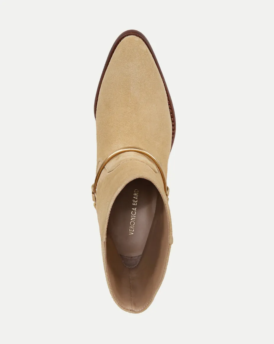 Camden Suede Bootie in Desert