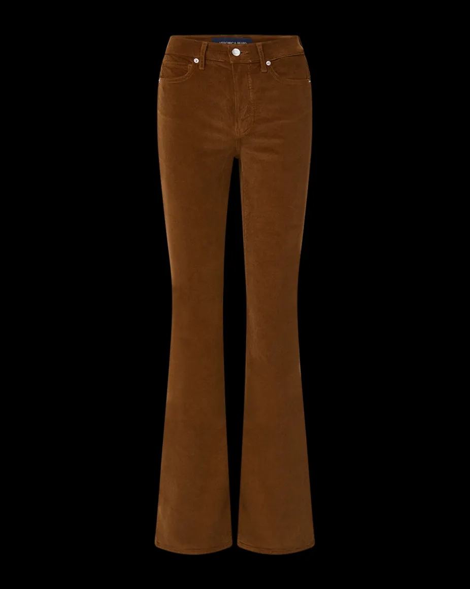 Cameron Corduroy Bootcut Pant in Brown