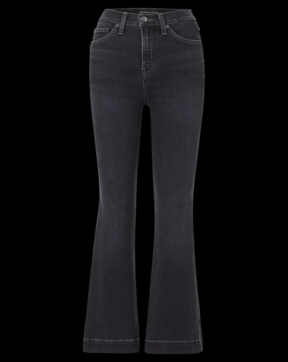 Carson High-Rise Ankle Flare Jean