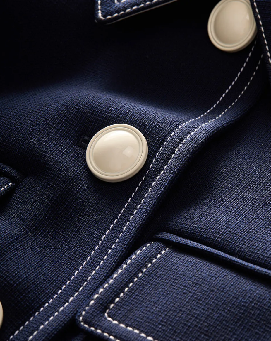 Constantine Jacket in Navy