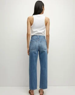 Daniela Straight-Leg Jean in Lakeshore Blush
