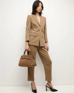 Dash Suede Bag in Bark