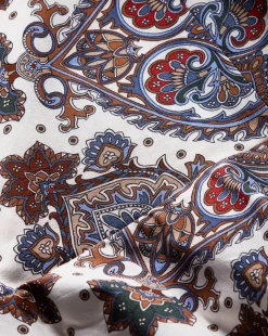 Drey Kaleidoscope-Print Top in Off-White Multi