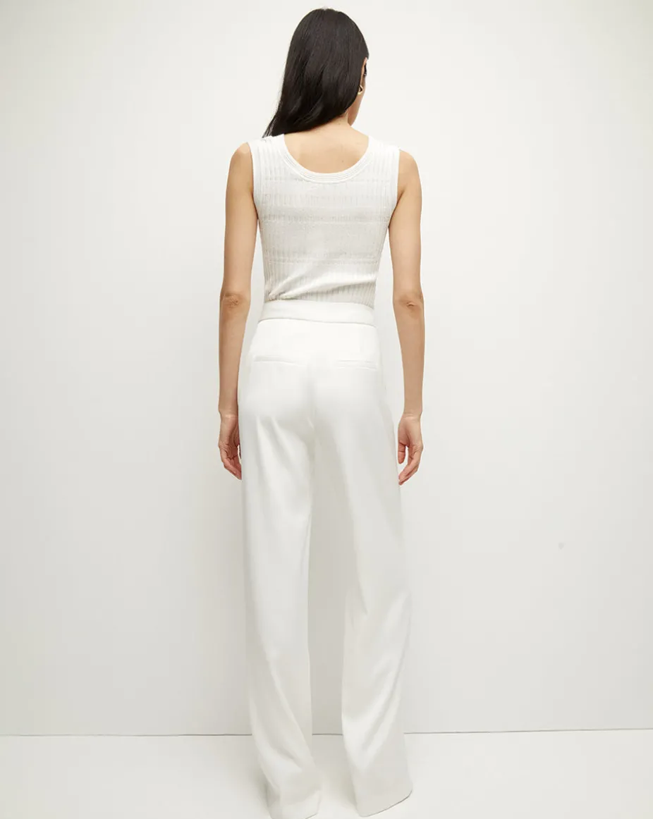 Edia Pant in Ivory