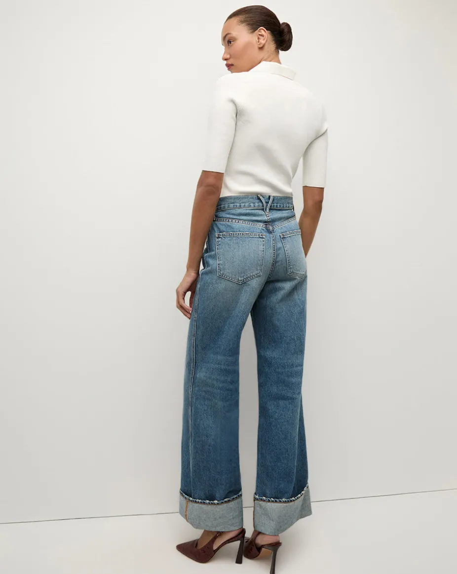 Emily Polo Shirt in Off-White