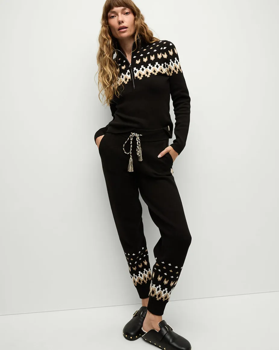 Fairbanks Blanche Knit Turtleneck in Black