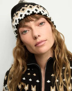 Fairbanks Knit Beanie in Black