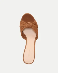 Ganita Knot-Front Sandal