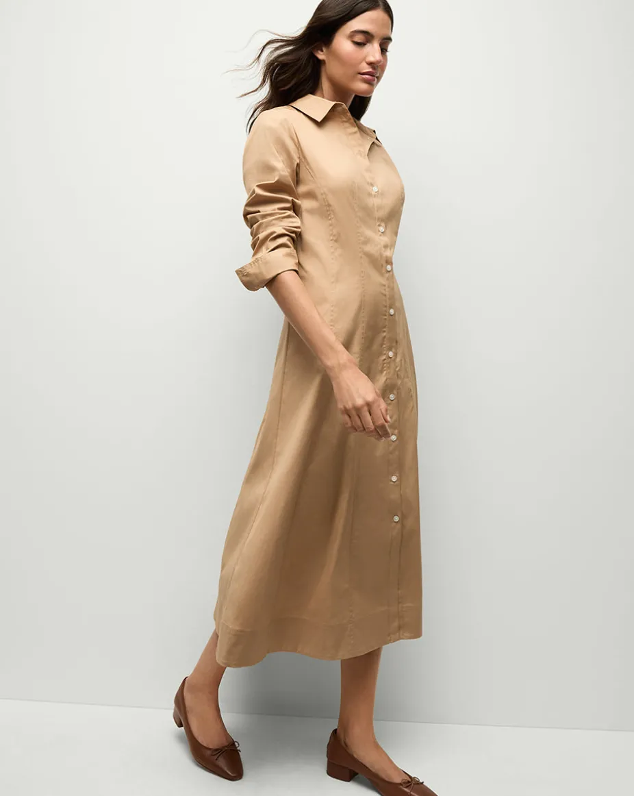 Goldie Dress in Khaki