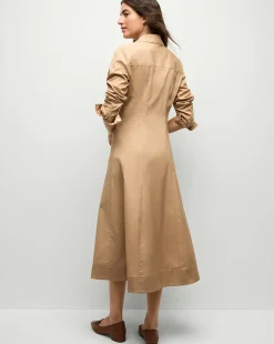 Goldie Dress in Khaki