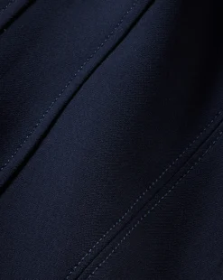 Hayek Dress in Navy
