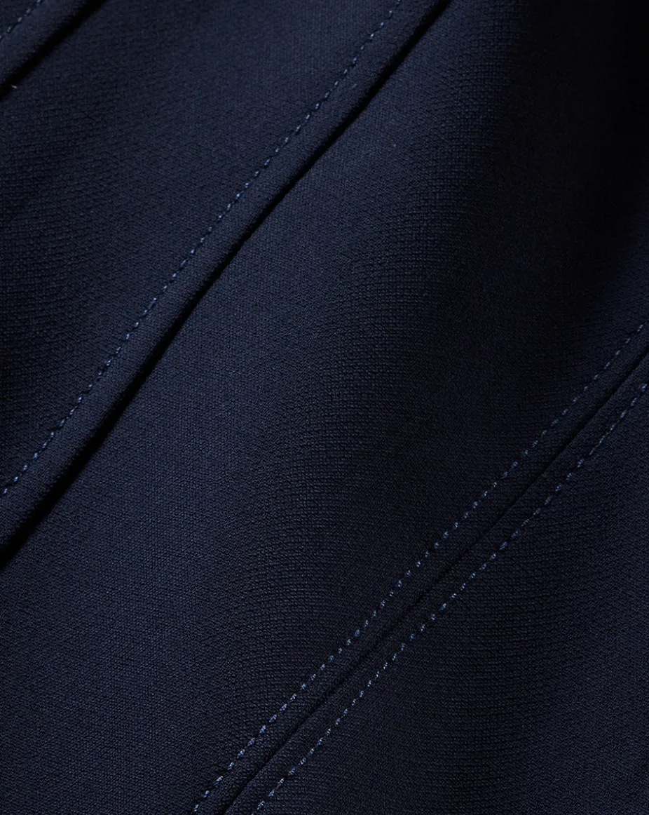 Hayek Dress in Navy