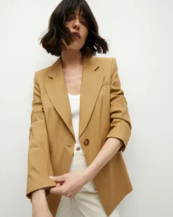 Hayward Khaki Linen Jacket | Relaxed Fit