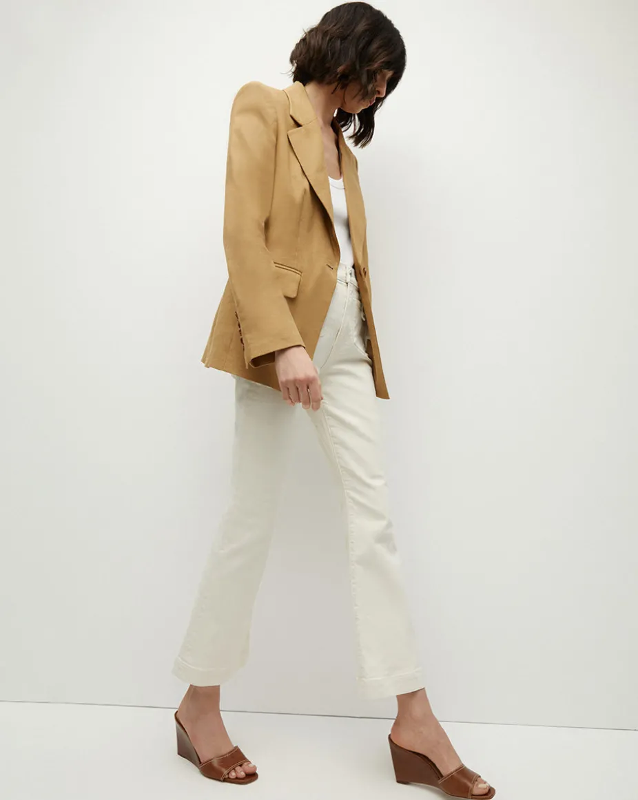 Hayward Khaki Linen Jacket | Relaxed Fit