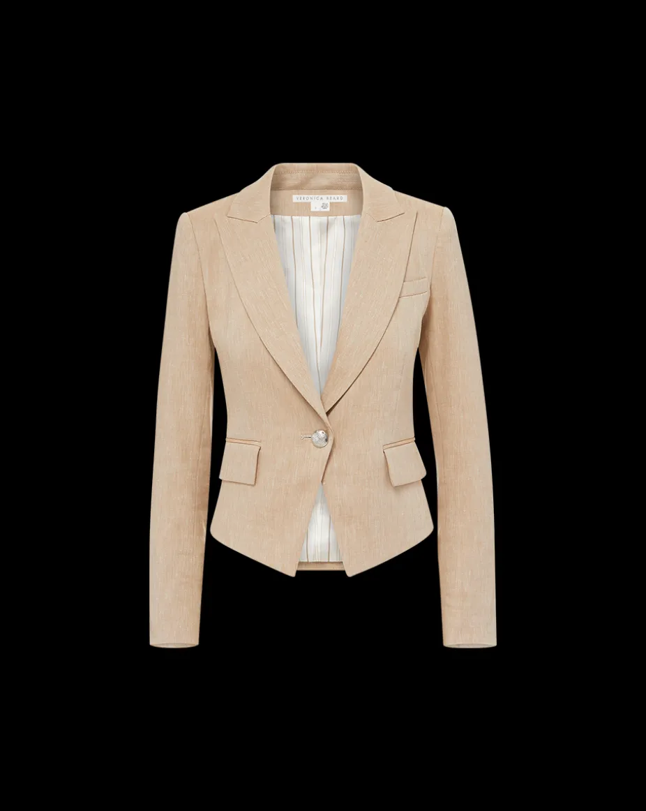Hosanna Khaki Linen Dickey Jacket