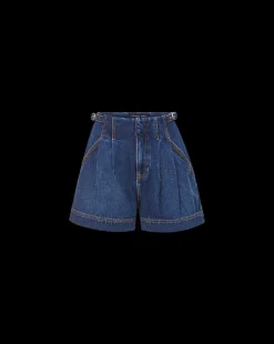 Jaffe Denim Short in Bright Blue