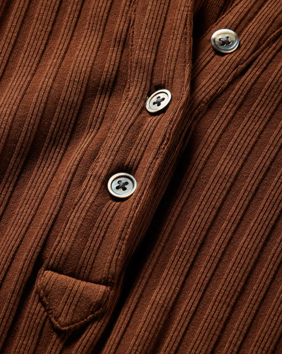 Jocelyn Henley Shirt in Brown
