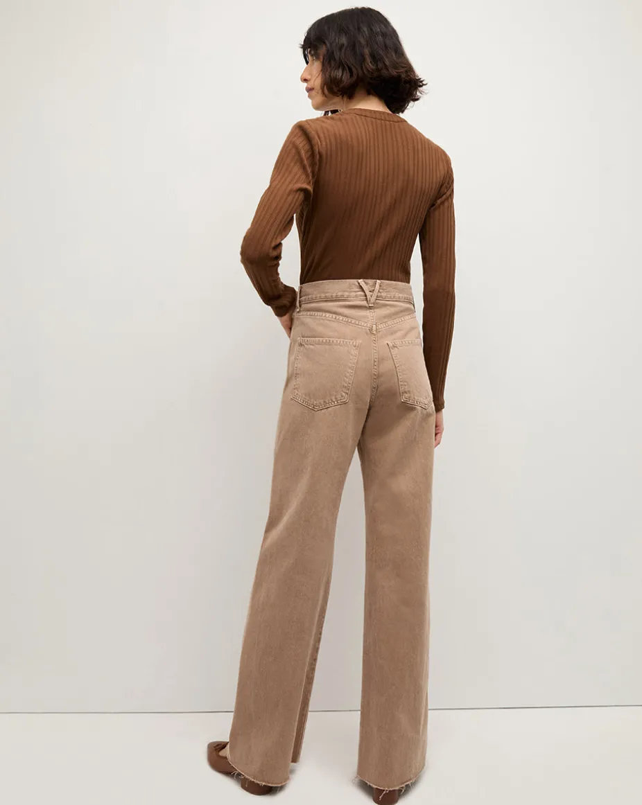 Jocelyn Henley Shirt in Brown