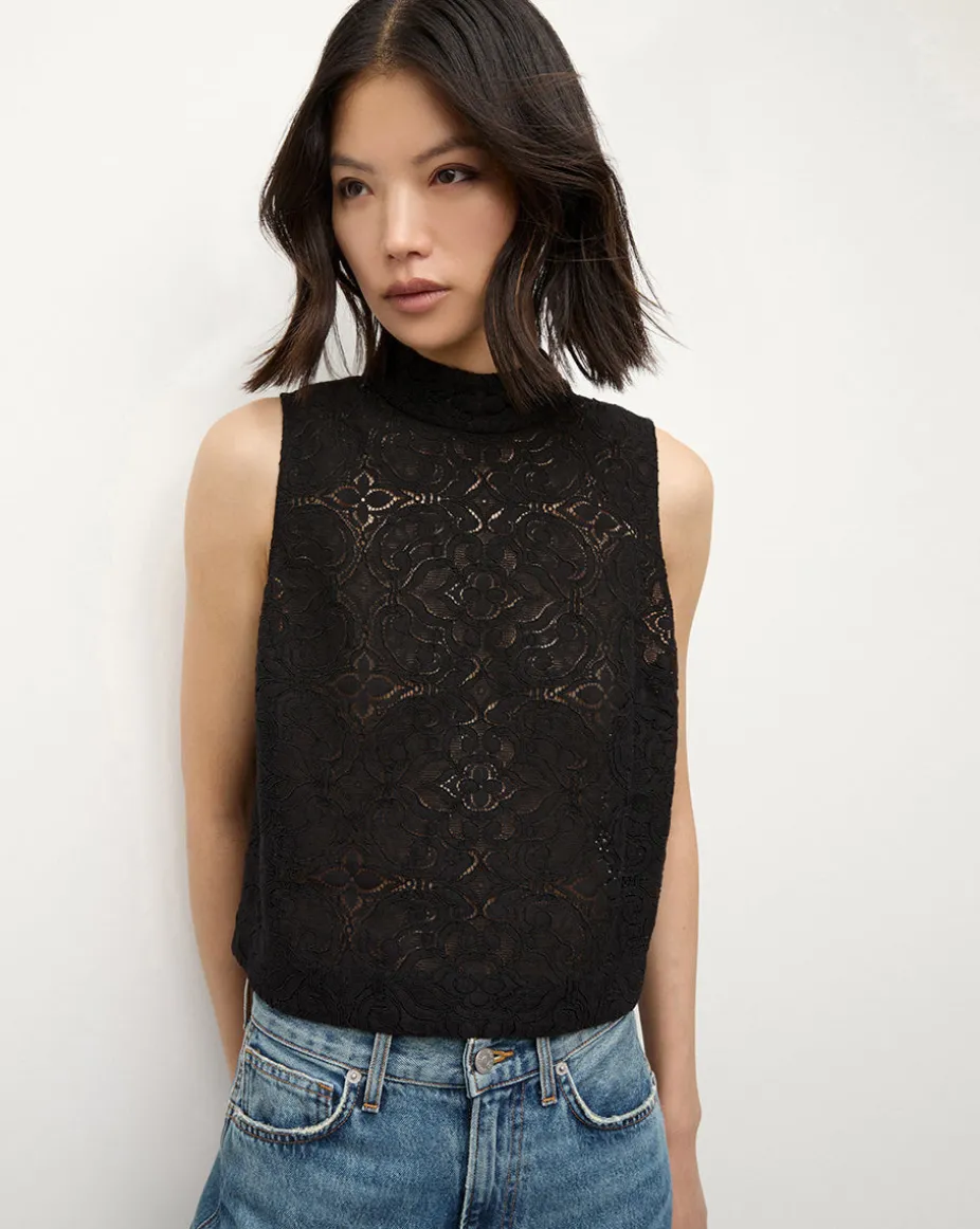 Katmai Lace Top in Black