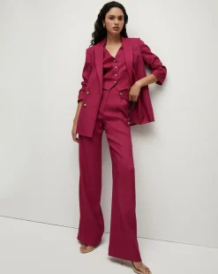 Kiernan Wildberry Linen Dickey Jacket