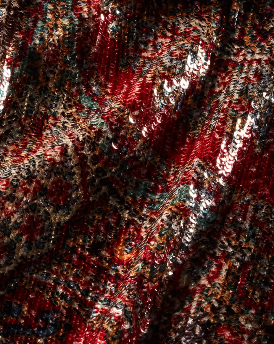 Kippa Top in Red Multi