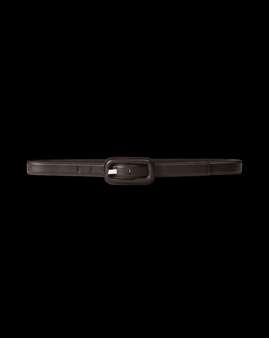 Lavanda Belt in Chocolate Brown