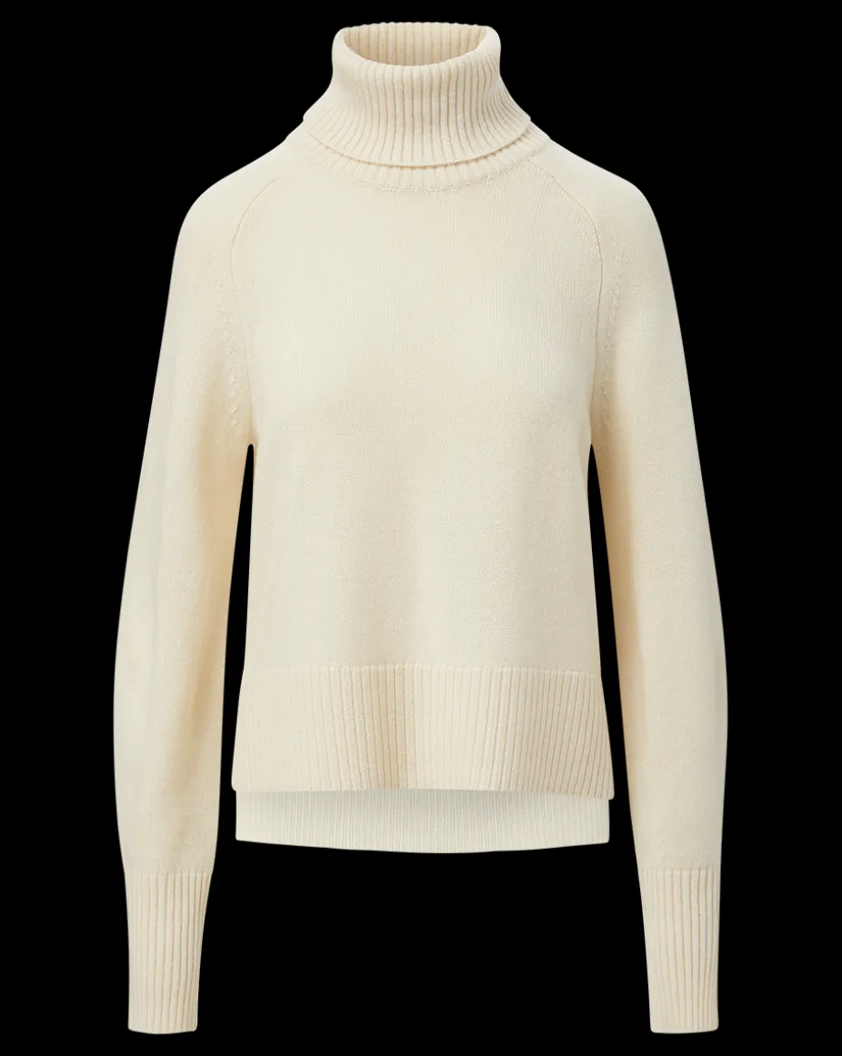 Lerato Chasmere Turtleneck Sweater in Ivory