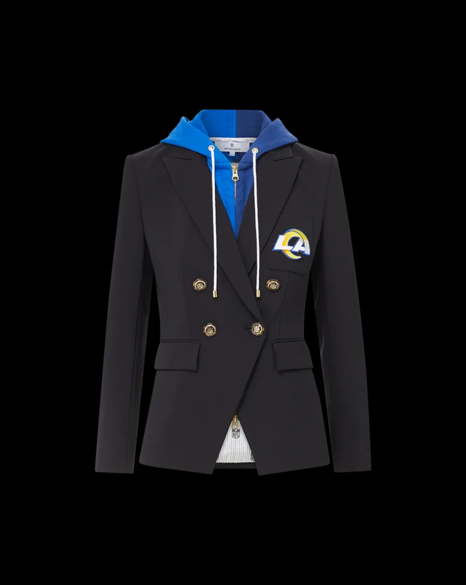 Los Angeles Rams Dickey Jacket in Black/Gold
