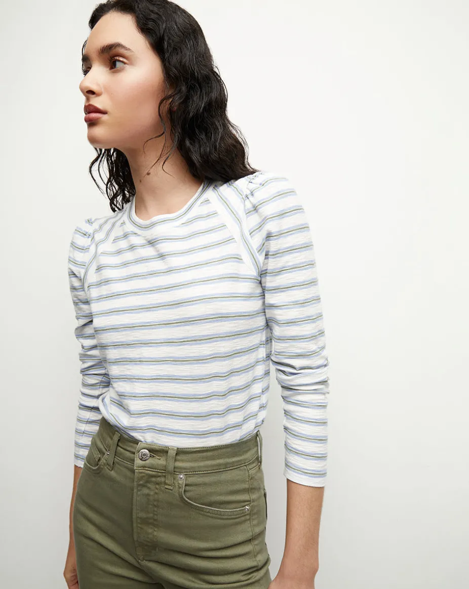 Mason Baseball Tee in Hydrangea Multi