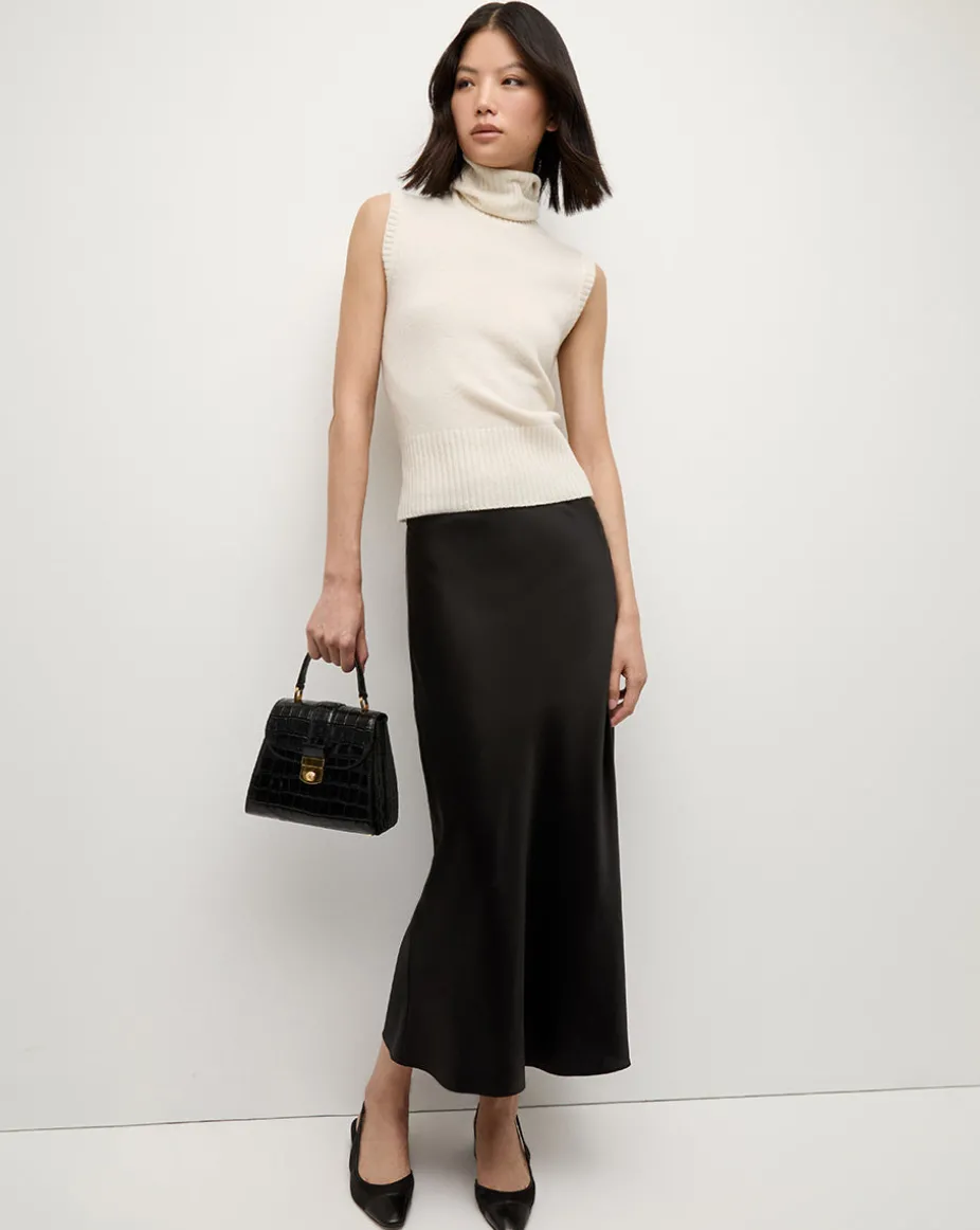 Mazzy Cashmere Turtleneck in Ivory