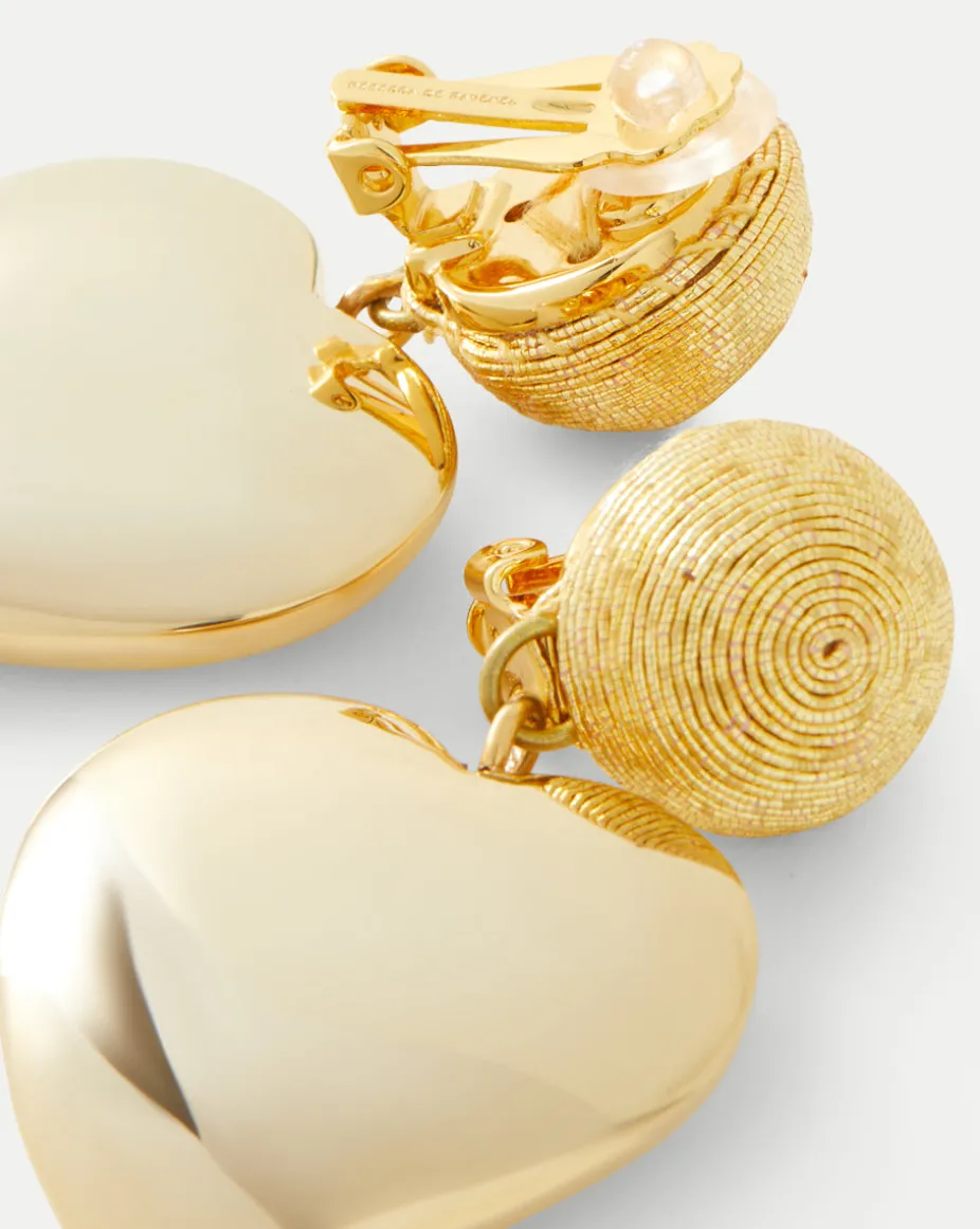 Mini Cora Earrings | Clip Backing in Gold