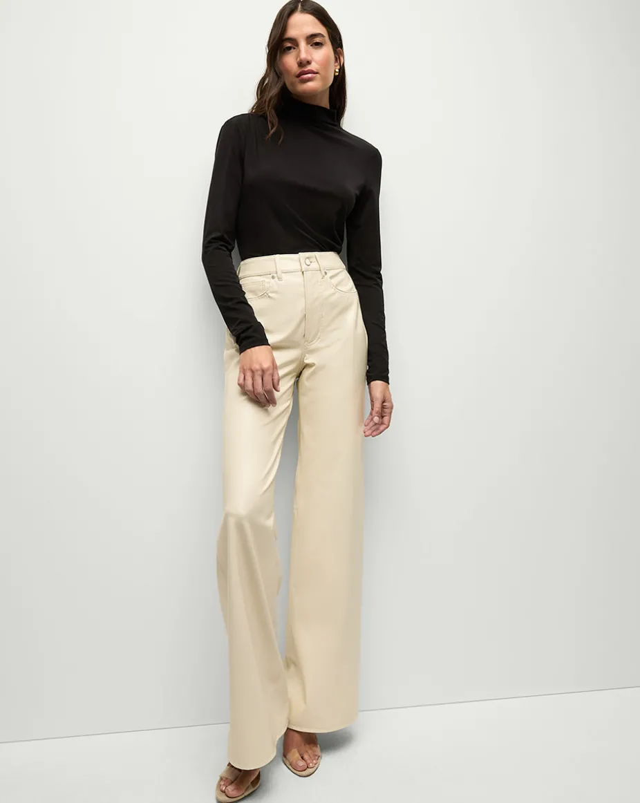 Mylie Turtleneck Top in Black