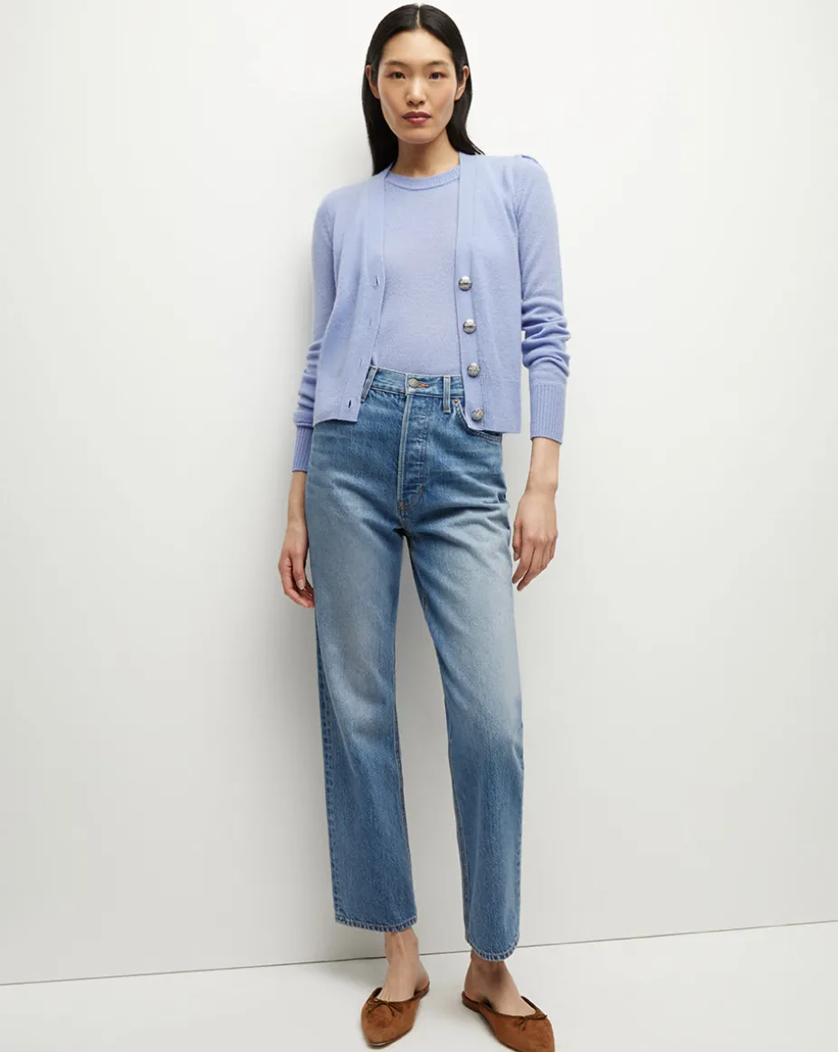 Myrick Cashmere Tank in Hydrangea