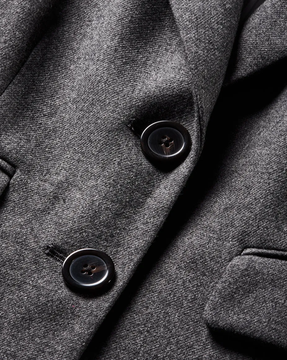 Nalani Dickey Jacket in Heather Grey