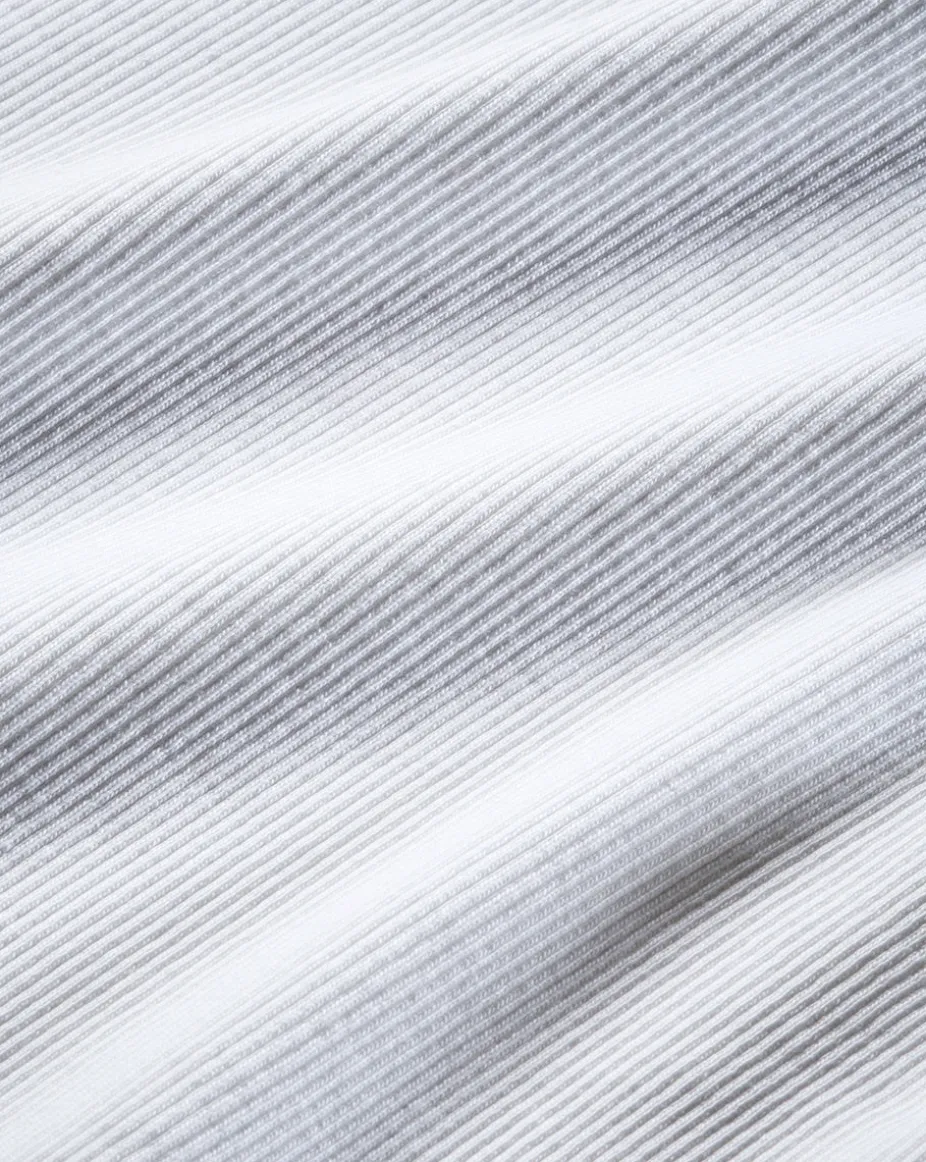 Nate Top With Buttons in White
