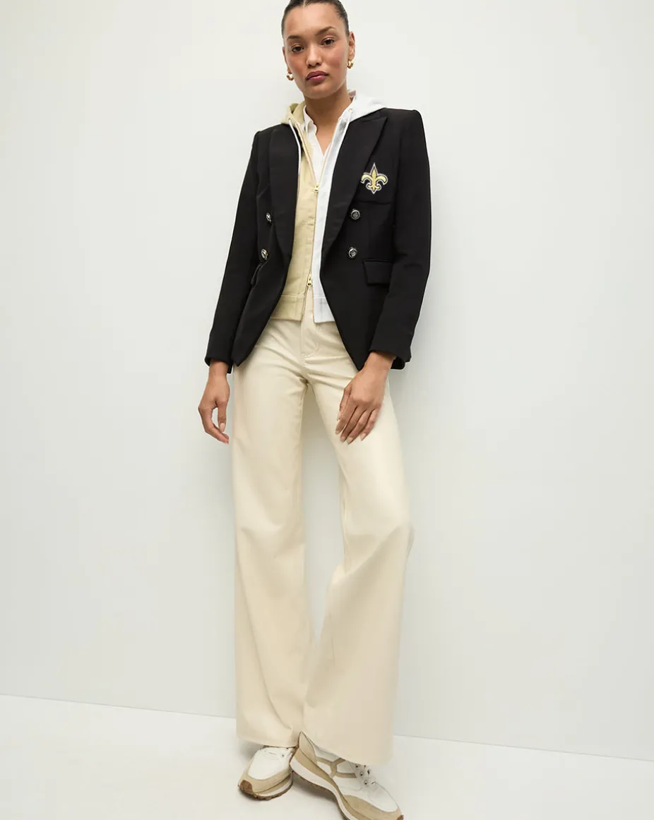 New Orleans Saints Dickey Jacket in Black/Gold