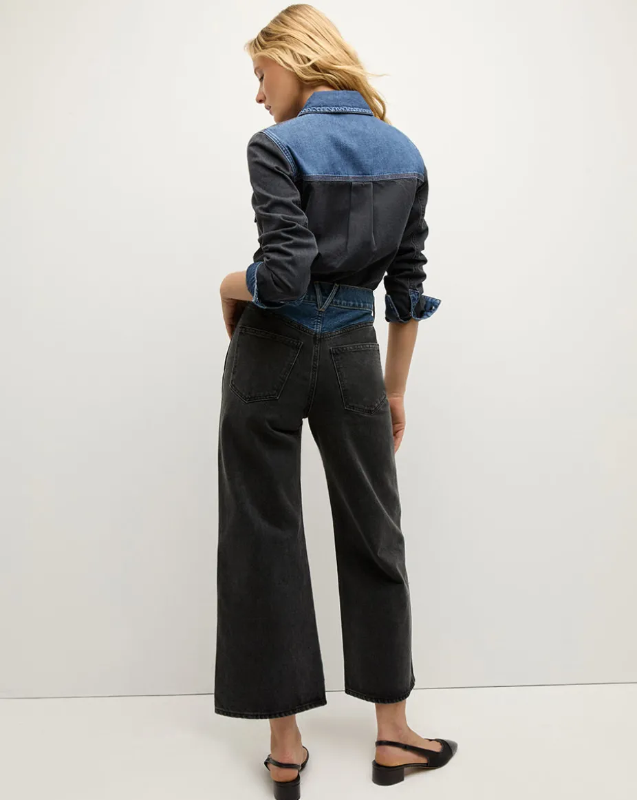 Noah Shirt Colorblock in Blue Star Colorblock