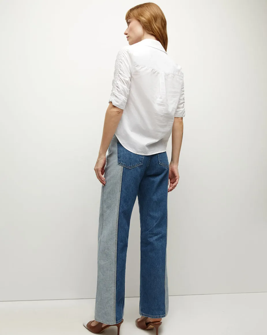Porta Button-Down Shirt in White