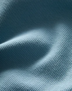 Pruitt Long-Sleeve Top in Light Blue