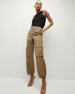 Sabrina Black Satin Crepe Tank Top