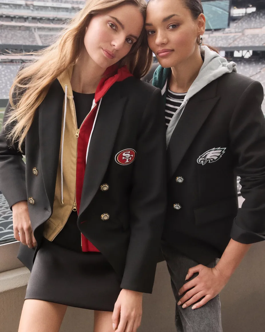 San Francisco 49ers Dickey Jacket in Black/Gold