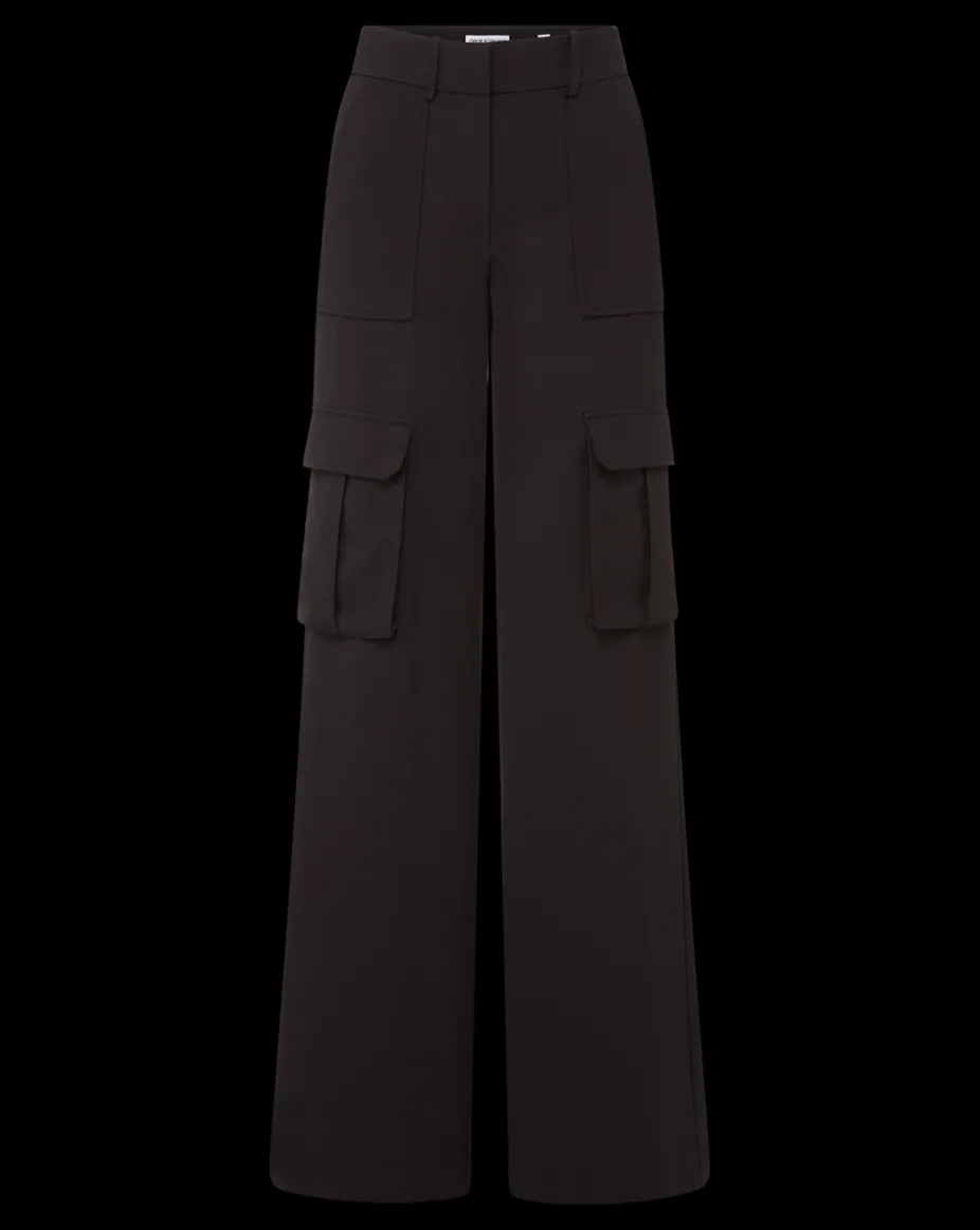 Saul Cargo Pant in Black
